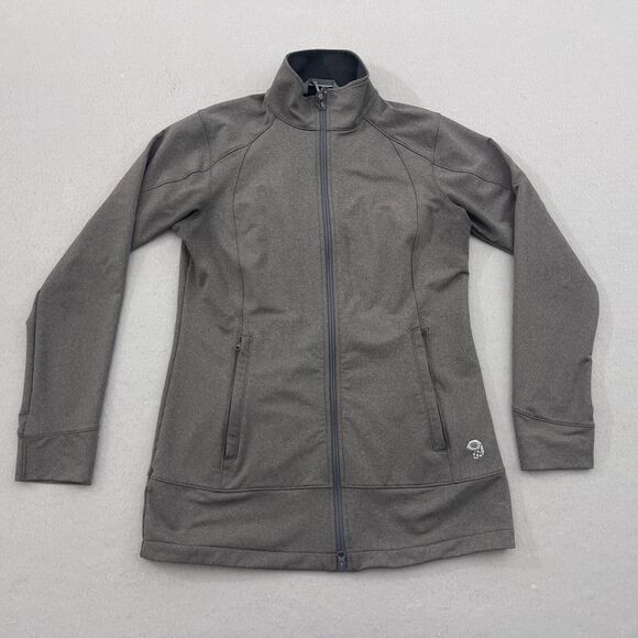 Mountain Hardwear Jacket Womens Medium Gray Hike‎ Climb Camp Gorpcore - Picture 1 of 10